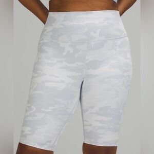 Lululemon Wunder Under 10" Ribbed Camo Alpine White Starlight 6